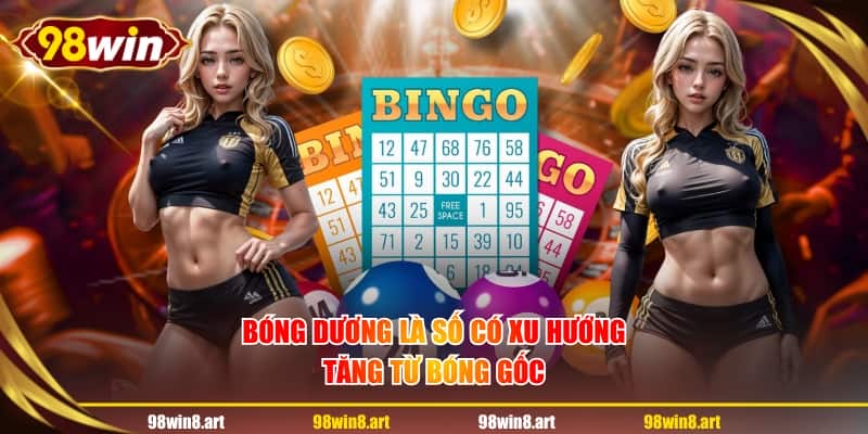 Bóng dương là số có xu hướng tăng từ bóng gốc