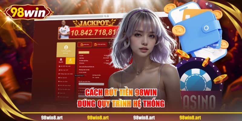 Cách rút tiền 98WIN đúng quy trình hệ thống