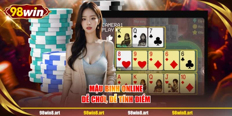 Mậu Binh online dễ chơi, dễ tính điểm
